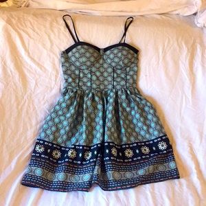 Printed summer dress